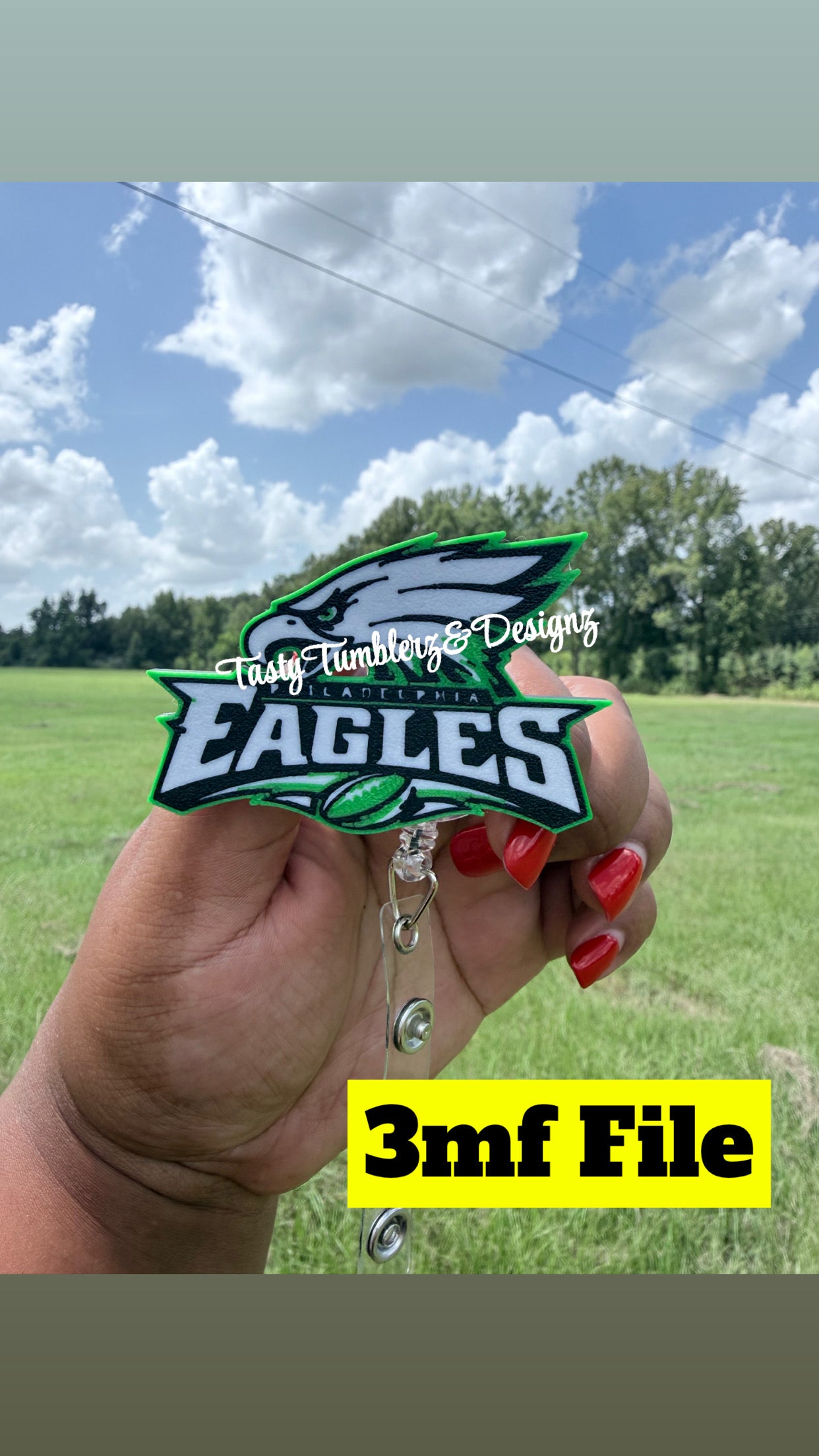 P. Eagles Badge.3mf
