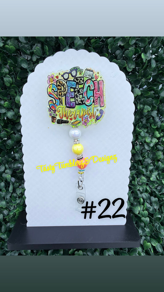 Acrylic Badge