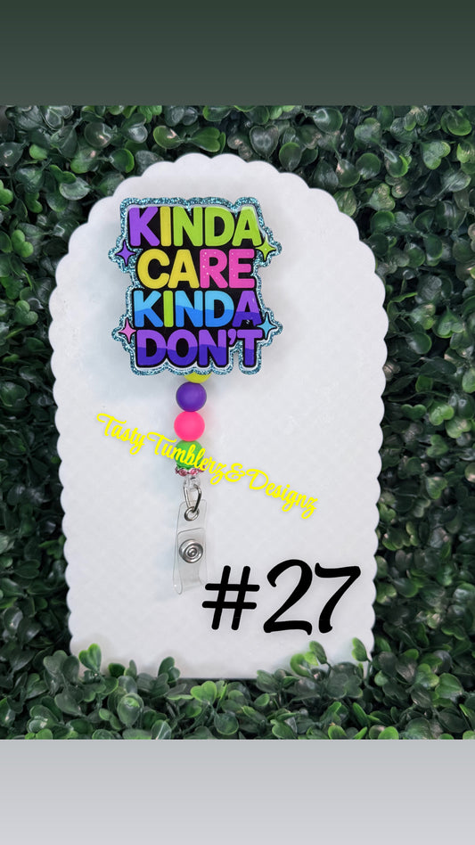 Acrylic Badge