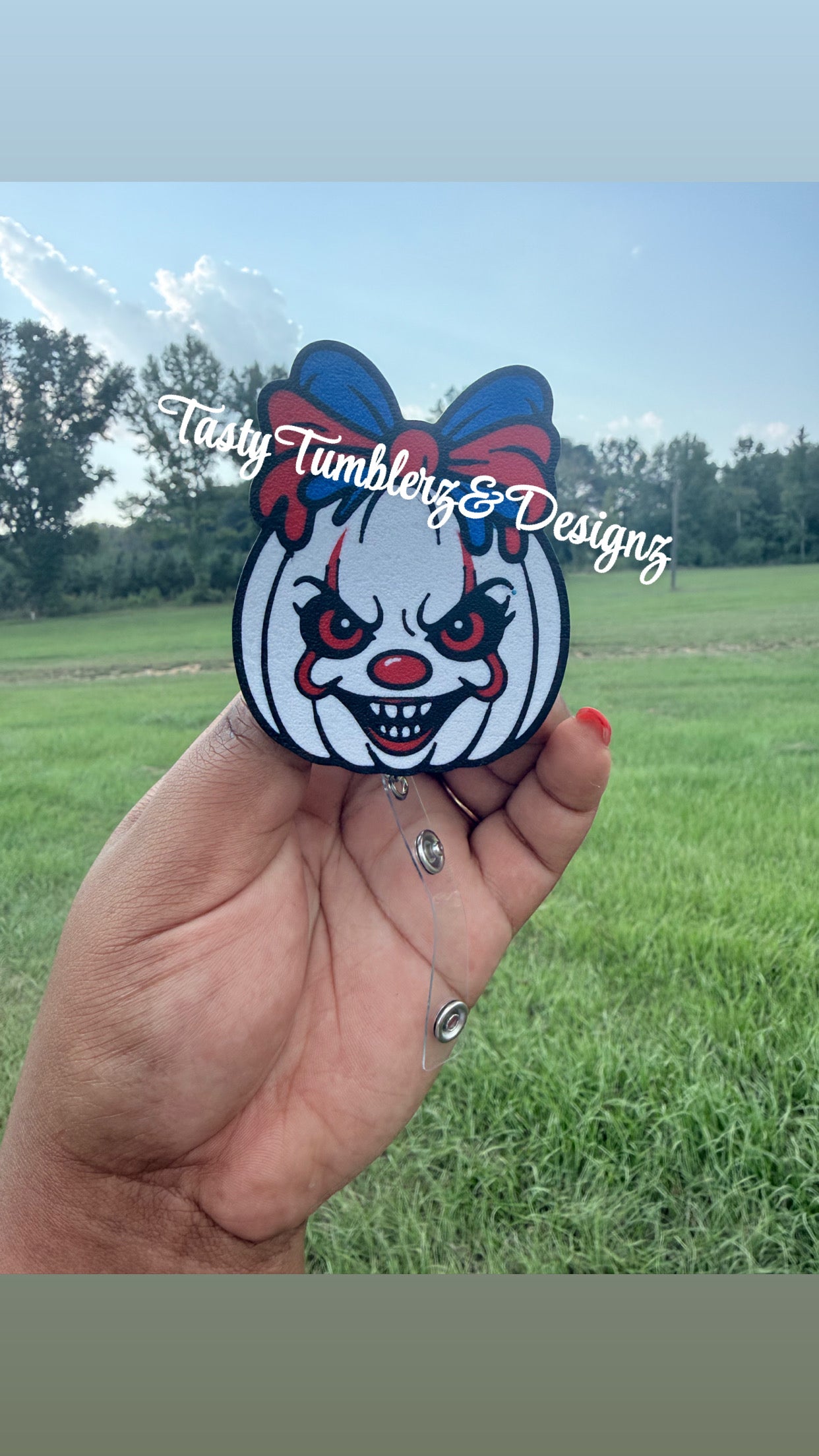 Horror Pumpkin Badges