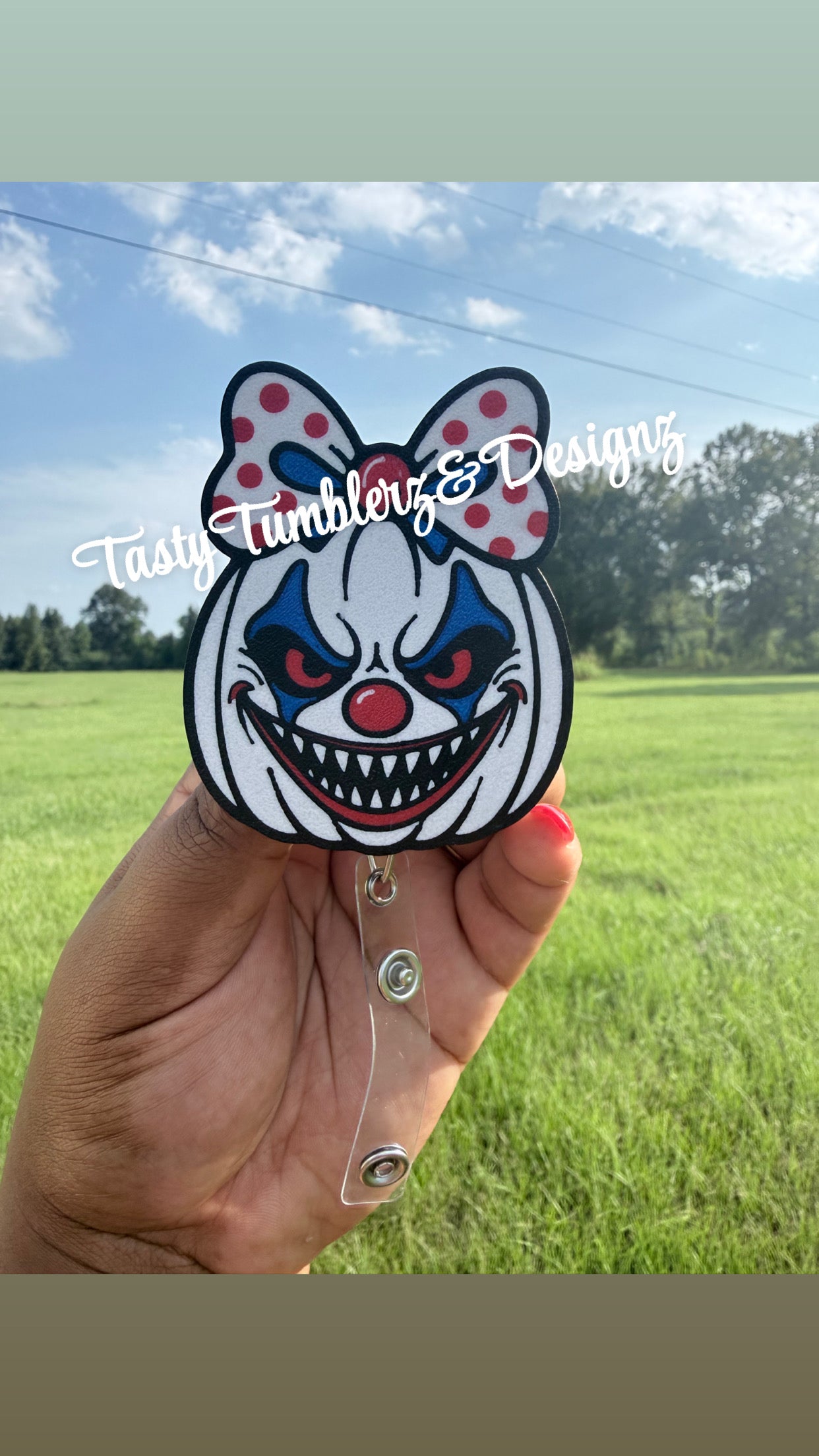 Horror Pumpkin Badges