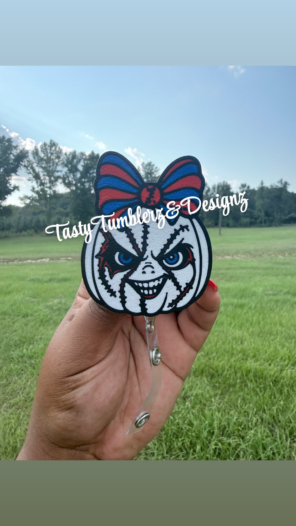 Horror Pumpkin Badges