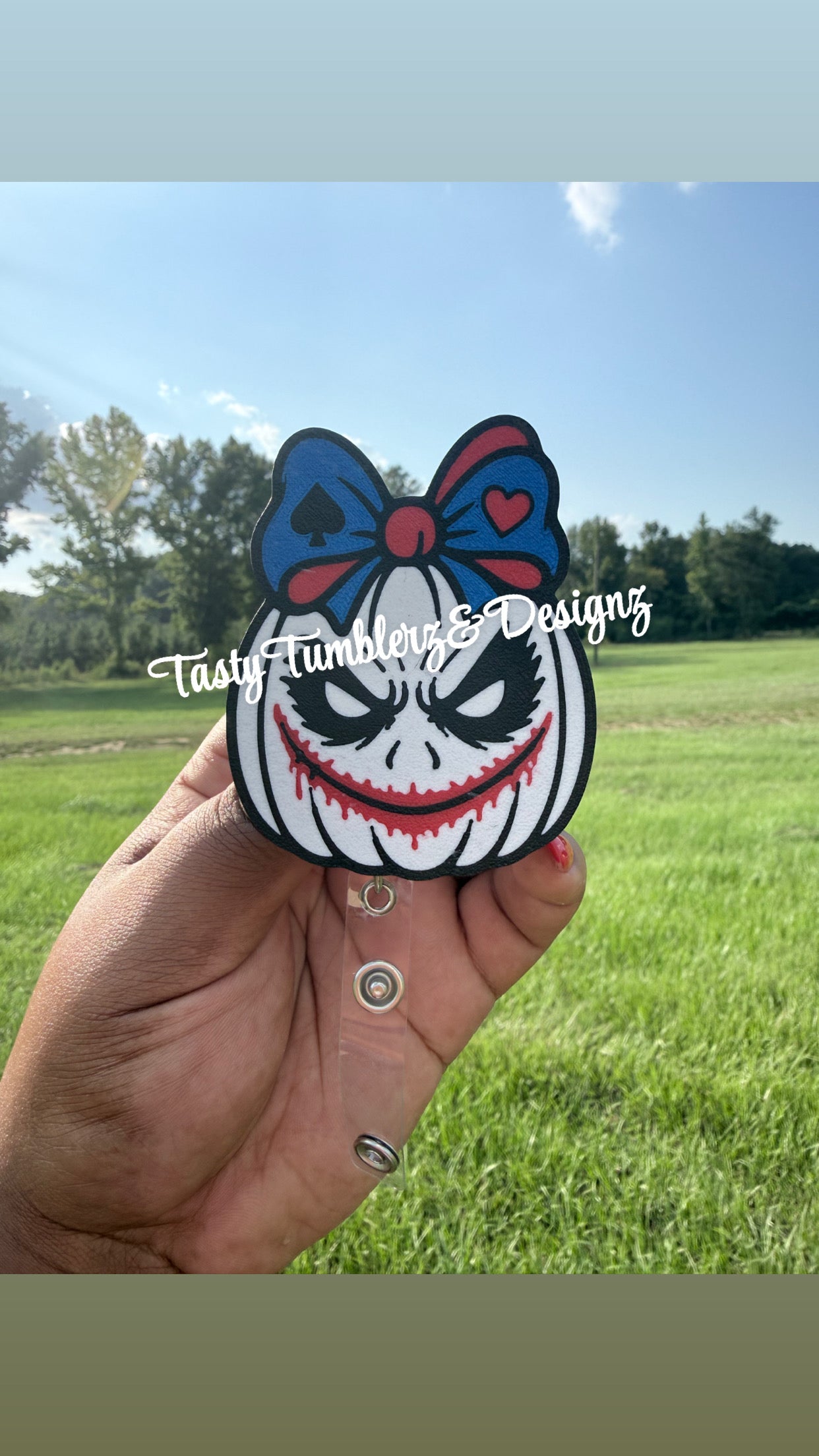 Horror Pumpkin Badges