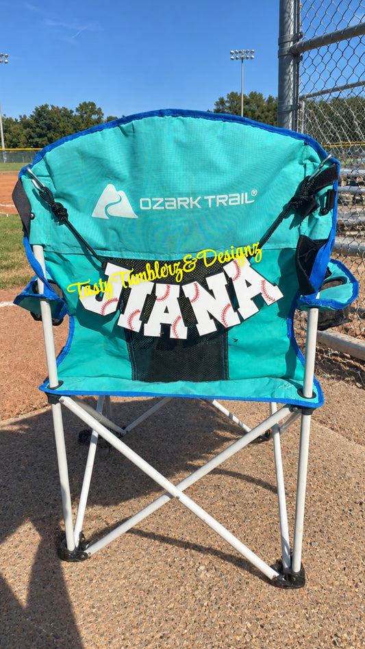 Baseball Chair Charms
